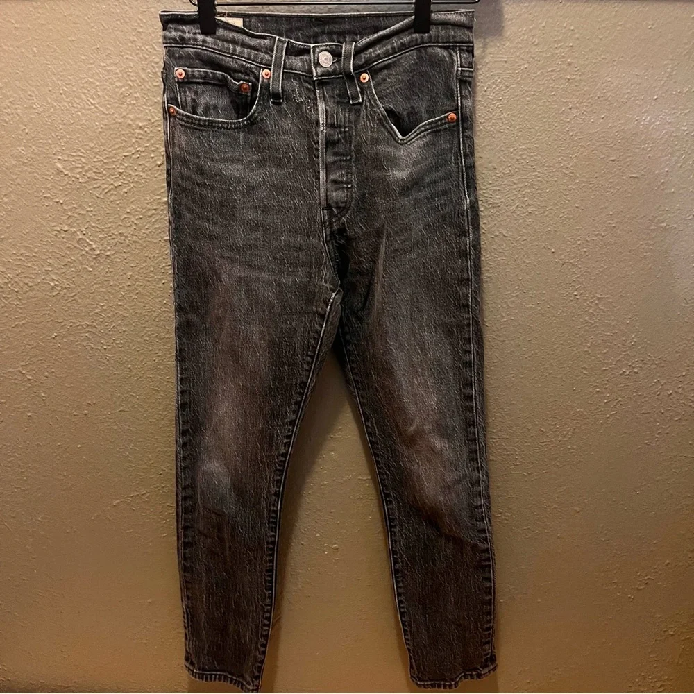 Levi’s Premium 501 High Rise Straight Leg Jeans - Picture 4 of 10